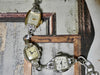 Vintage Watch Bracelet, One of a Kind Bracelet, Two tone Watch Bracelet- ABB