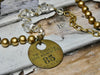 Vintage Tag Necklace 7th Church Chicago eclectic chain mix