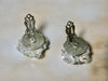 Vintage crystal beaded earrings