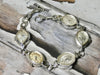 Vintage Watch Bracelet, One of a Kind Bracelet, All Silver plated Watch Bracelet- FBB
