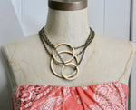Wood Circle Necklace