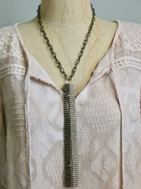 One of a Kind Vintage Rhinestone Necklace