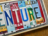 Adventure License Plate Sign 