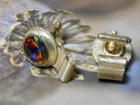Vintage Crystal Dante Cuff Links