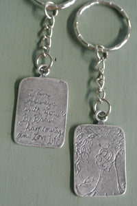 Quote Key Chain