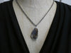 Gray and Brown Druzy Geode Necklace