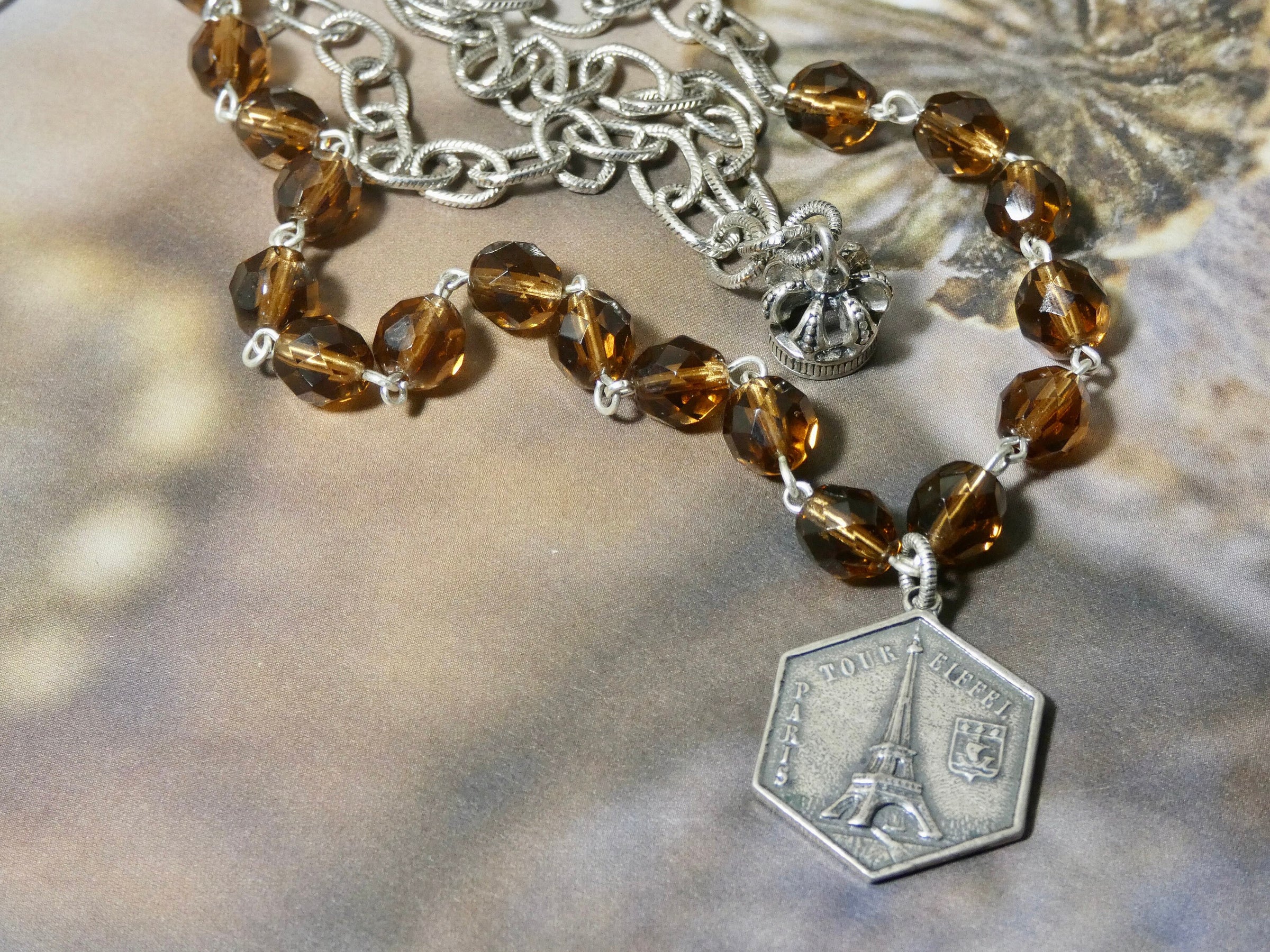 One of a Kind Paris Inspired Eiffel Tower Necklace