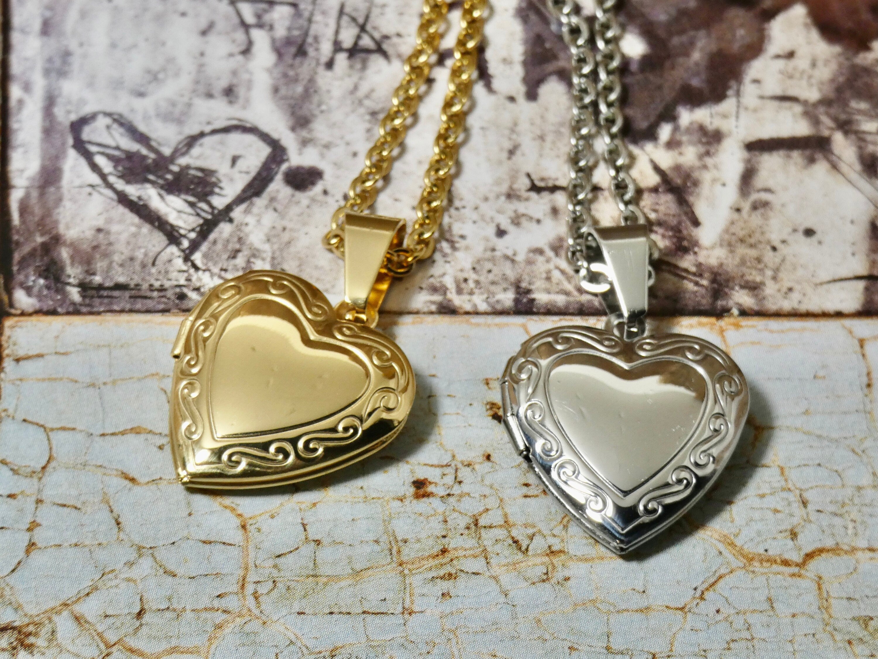 14k Heart Locket Necklace – RG