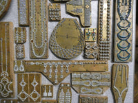 Vintage decor rhinestone jewelry warehouse sample #905