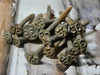 Railroad Date Nails 1912 to 1942 Years available, Rusty architectural salvage steampunk jewelry hardware art