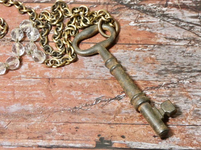 Skeleton Key Extra Large, Large Key Pendant