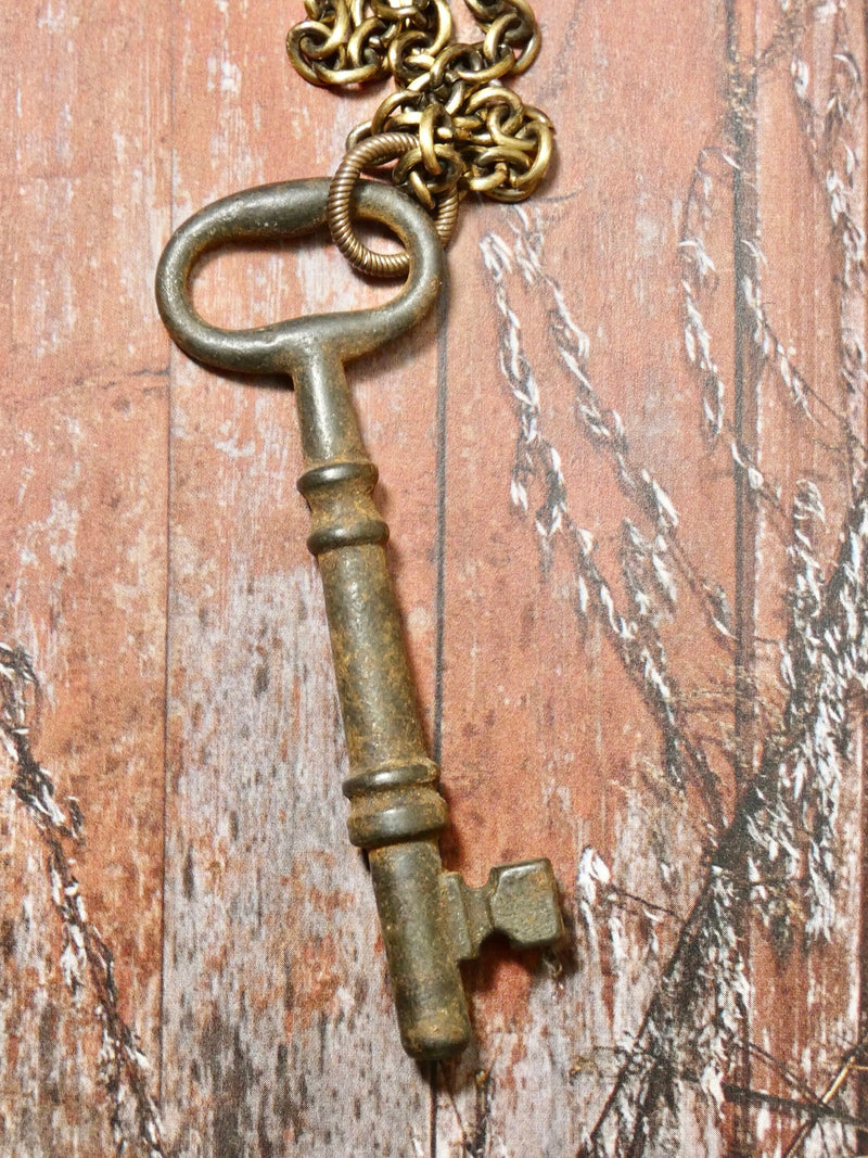 Skeleton Key Extra Large, Large Key Pendant