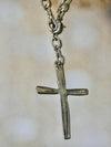 Cross Necklace simple sterling cross