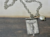 Religious Necklace sterling silver crucifix