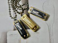 Harmonica Necklace, A working musical pendant- Fun gift for Kids of all ages