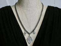 Miraculous Medal Necklace, unisex religious necklace