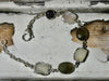 Druzy Bracelet, Bezel set gemstone bracelet