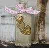 Apothecary Bottle Embellished with hearts