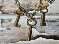 Vintage Skeleton Key Necklace