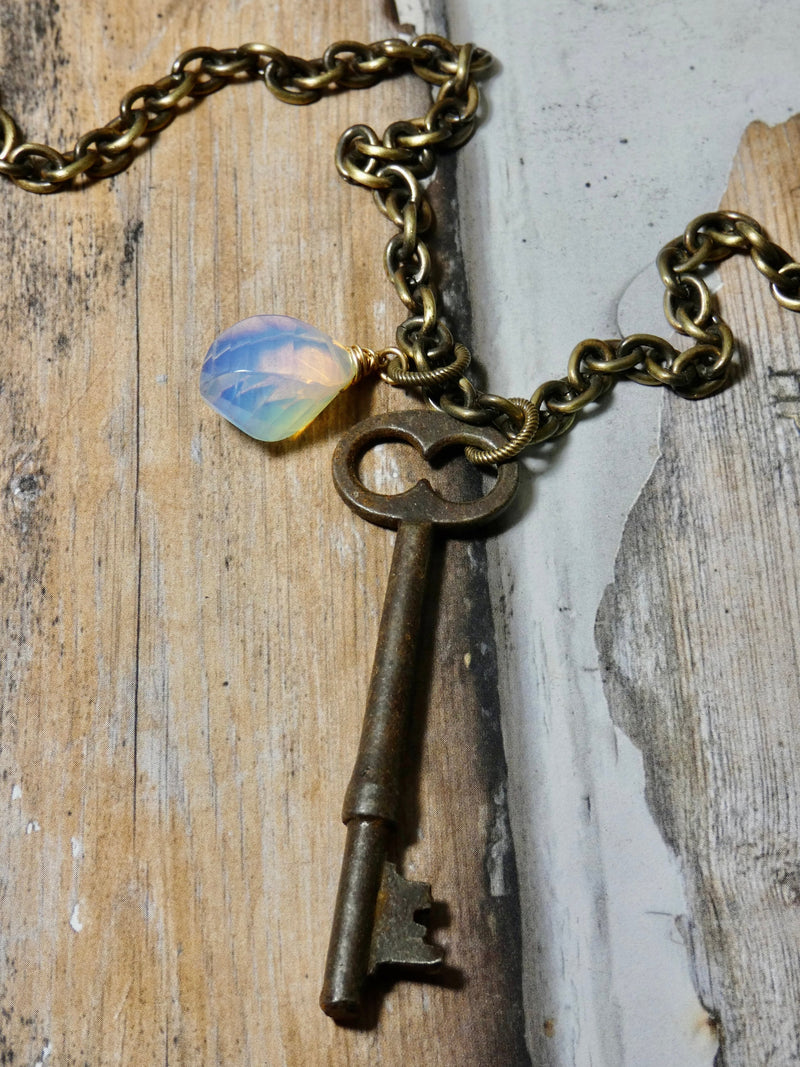 Skeleton Key Pendant