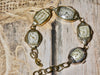 Vintage Watch Bracelet, One of a Kind Bracelet, All Gold plated Watch Bracelet- HBB
