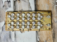 Vintage decor rhinestone jewelry warehouse sample #4445