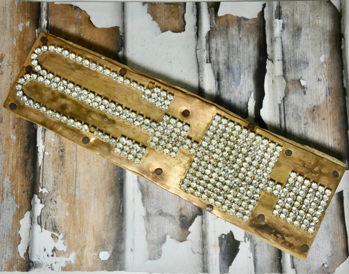 Vintage decor rhinestone jewelry warehouse sample #1322